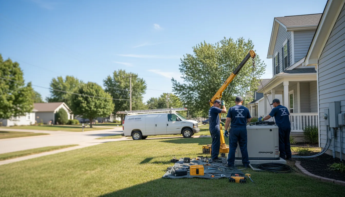 Generator Installation in Secor, IL near me